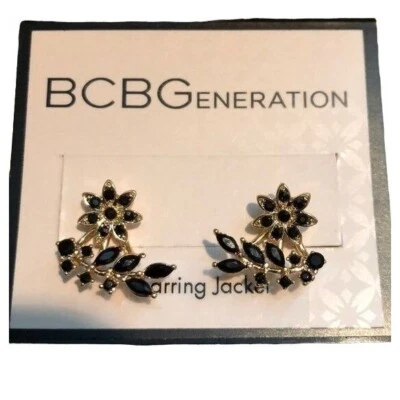 Pendientes chaqueta BCBGeneration tono dorado nuevos con etiquetas Foto 1 de 3