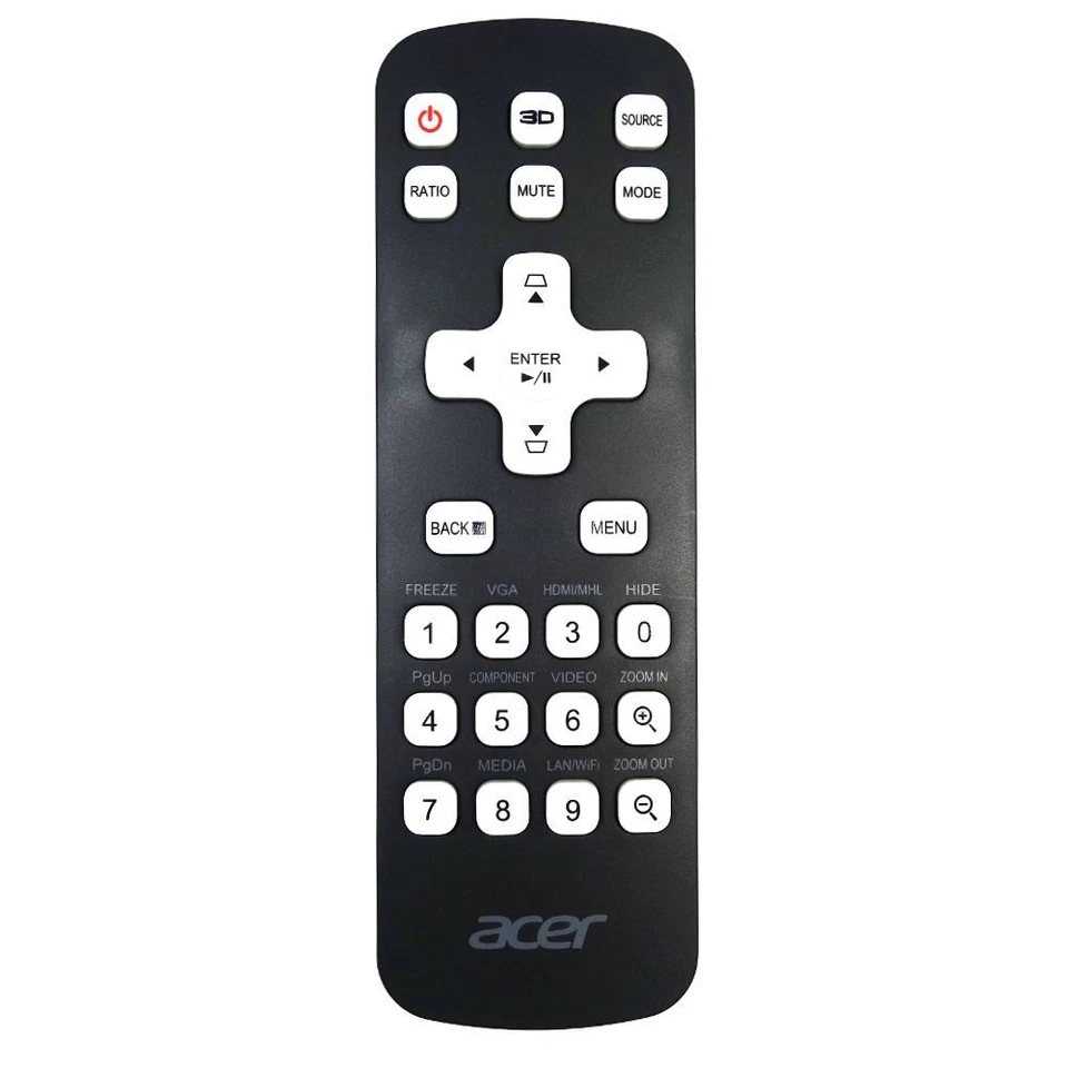 Genuine Acer MC.JMV11.006 Projector Remote Control - Image 1 of 1