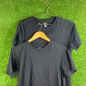 2 Stück Polo Ralph Lauren Hemd Herren M schwarz rot Pony T-Shirt Freizeit - Bild 1 von 8
