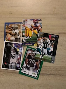 9 Darrell Russell Cards Must Have Lot W/ RC Rookie -Raiders - Picture 1 of 1