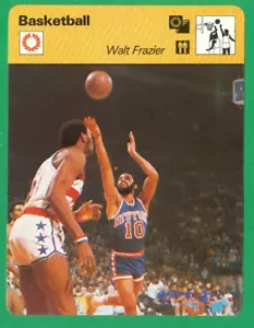 1977 SPORTSCASTER WALT FRAZIER NEW YORK KNICKS CLYDE HOF NM - Picture 1 of 2