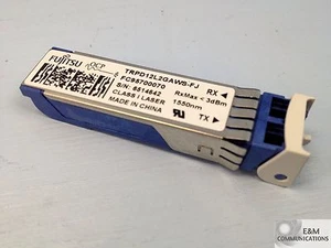 GENUINE FC95700070 FUJITSU OC-12 SFP OPTICAL TRANSCEIVERS WMOTBAPHAA - Afbeelding 1 van 3