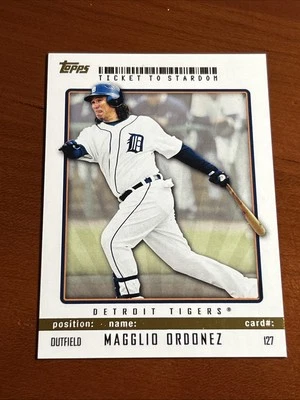 2009 Topps Ticket To Stardom Gold /50 Magglio Ordonez #127 - Image 1 of 2
