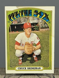 1972 Topps High Number #786 Chuck Brinkman Chicago White Sox (Stain) - Picture 1 of 3