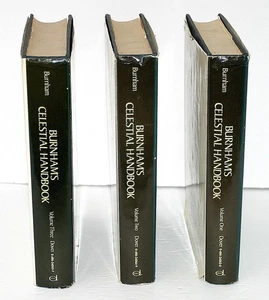 Burnham's Celestial Handbook by Robert Burnham Jr Volumes 1-3 Hardback & Jacket - Picture 1 of 7