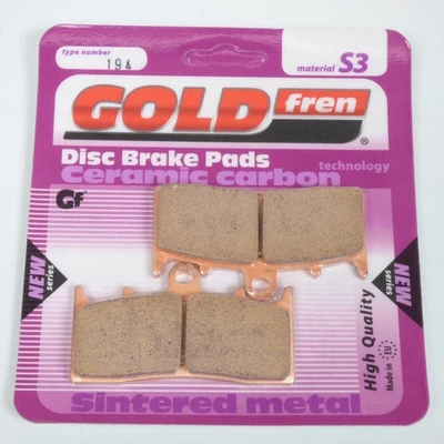 Plaquette de frein Gold Fren pour Moto BMW 1150 R Gs Adventure 2001 à 2006 - Photo 1/2