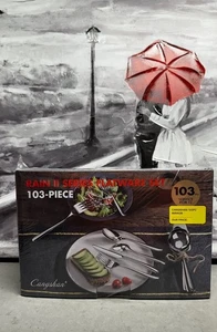 Cangshan Rain II Serie 103-teiliges Edelstahl 18/10 geschmiedetes Besteckset, neu - Bild 1 von 6