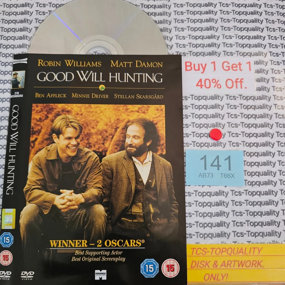 Good will hunting Dvd Disc And Art Work only Save £s Eco - Image 1 of 1
