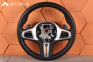 BMW 8' G14 G15 G16 VOLANTE ORIGINAL M-SPORT PALETA TÉRMICA VIBRACIÓN 1 km! - Imagen 1 de 15