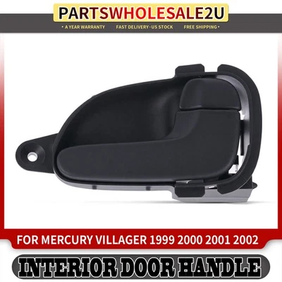 Manija de puerta interior del lado derecho del pasajero delantero gris para Mercury Villager 1999-2002 Foto 1 de 4