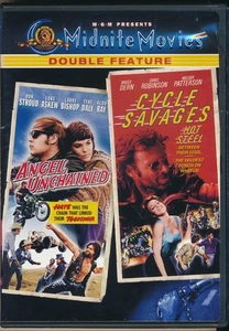 Angel Unchained & Cycle Savages (DVD 1969/70 2-Film Set) Biker Action Don Stroud - Picture 1 of 3
