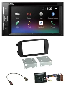 Pioneer Bluetooth MP3 USB 2DIN DAB DVD Autoradio für Mercedes SL-Klasse 00-06 R2 - Bild 1 von 8