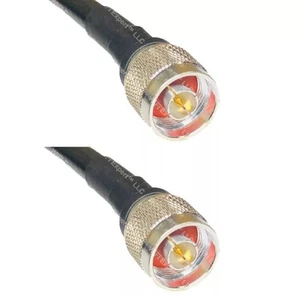 75’ 23 Meters Gemek S-LMR400 Low Loss Coaxial Cable N Male To N Male 50 Ohm New - Zdjęcie 1 z 4