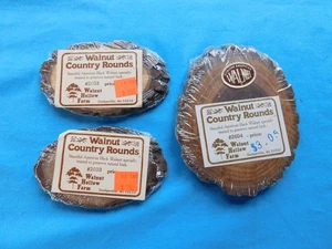 Nussbaumholz Country Rundholz Brennholz MASSIVNUSSBAUM 3 verschiedene Größen - Bild 1 von 2