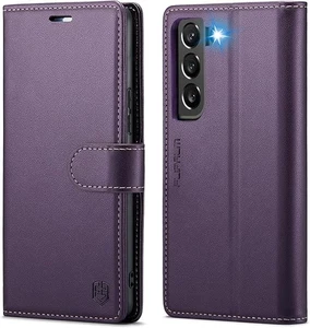 for Samsung Galaxy S22 Plus/S22+ Wallet Case with RFID Blocking Credit Purple - Picture 1 of 6