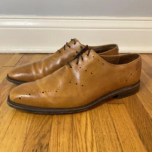 Allen Edmonds Greenwich Schuhe Herren Größe 10,5 D Braun Leder Oxford Elegant - Bild 1 von 11