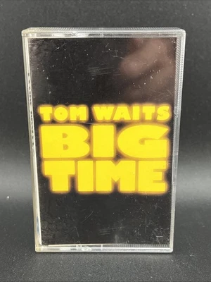 Tom Waits "Big Time" (Cassette 1988) Island Records Blues Rock Foto 1 de 4