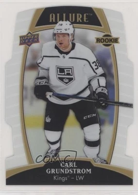 2019-20 Upper Deck Allure Rookies White Rainbow Carl Grundstrom #73 Rookie RC - Image 1 of 2
