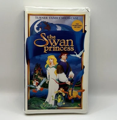 The Swan Princess VHS 1995 Tape Promotional Screener Promo Clamshell Nearly New! Foto 1 de 4