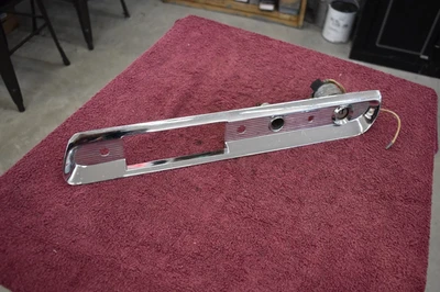 Dodge Coronet 1955-56 tablero panel cromado con interruptor de encendido bonito aspecto original Foto 1 de 4