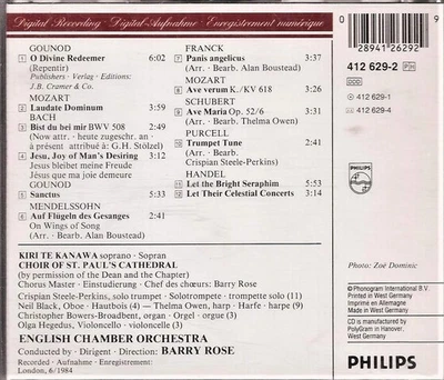 Kiri Te Kanawa - Ave Maria Foto 1 de 2