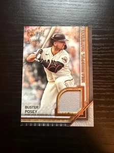 2023 Topps Museum Collection - Meaningful Material Relics Buster Posey /35 (MEM) - Picture 1 of 2