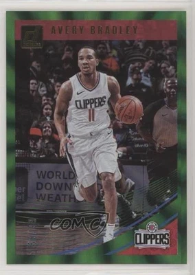 2018-19 Panini Donruss Holo Green Laser /99 Avery Bradley #24 - Image 1 of 2