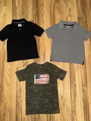 Arizona Jean Co Clase Club Ruta 66 Camuflaje Bandera Americana Polo Lote Talla 6 6/7 Foto 1 de 4