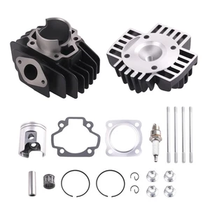 Cylinder Piston Base Gasket Top End Kit For Yamaha PW50 QT60 1981-2009 - Imagen 1 de 18