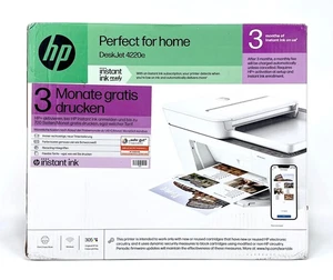 HP DeskJet 4220e Multifunktionsdrucker Farbe - Drucker Scanner Kopierer WLAN App - Bild 1 von 15