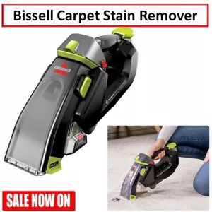 Bissell Carpet Stain Remover Upholstery Rug Sofa Cleaner Pet Stains Cordless - Picture 1 of 7