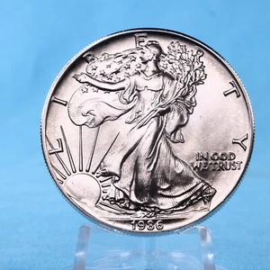 USA 1 Dollar 1986 American Silver Eagle (1) 1 oz Silber 999 vz - Bild 1 von 2