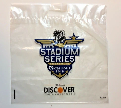 2018 NHL Stadium Series Annapolis Shopping Bags Set of 2 Capitals Maple Leafs Cover