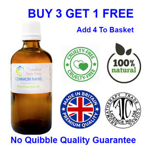 100ml Essential Oils - 80+ Fragrances 100% Pure & Natural Quality