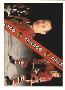 1991-92 Ultimate Original Six #5 Chicago Blackhawks Checklist - Picture 1 of 2