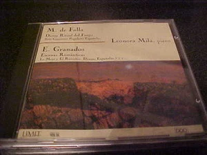 Leonroa Mila Cd De Falla Granados Classical piano Limit Import - Picture 1 of 1