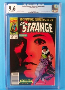 Doctor Strange Sorcerer Supreme #15 Marvel 1990 Newsstand  Amy Grant Cover  9.6 - Picture 1 of 5