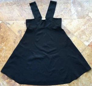 Reiss A Line V Neck Dress, Black, L - Picture 1 of 5