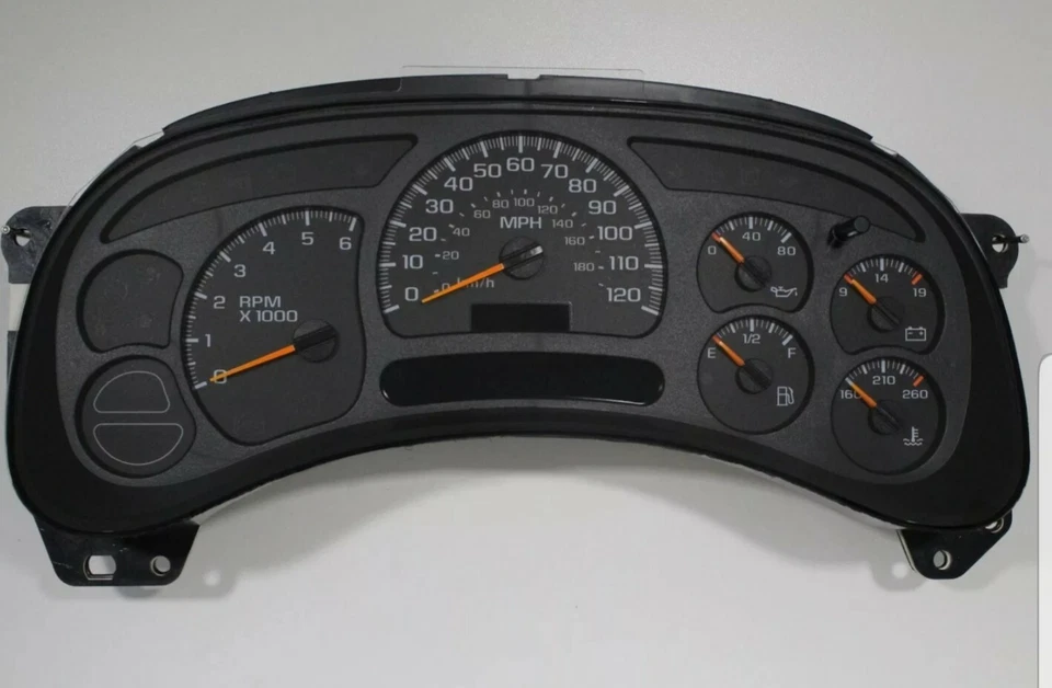2005 2006 05 06 Chevrolet Silverado GMC Sierra 1500 Rebuilt Cluster Speedometer - Image 1 of 1