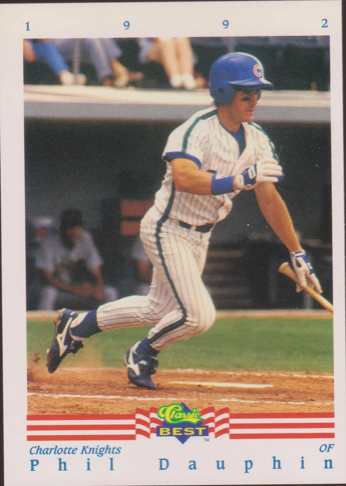 1992 Classic Best Phil Dauphin #60 Charlotte Knights Baseball RC - Image 1 of 1