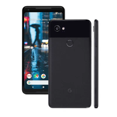 Google Pixel 2XL G011C Cellphone (64GB 128GB ) Unlocked SingleSIM Black/White - Image 1 of 4