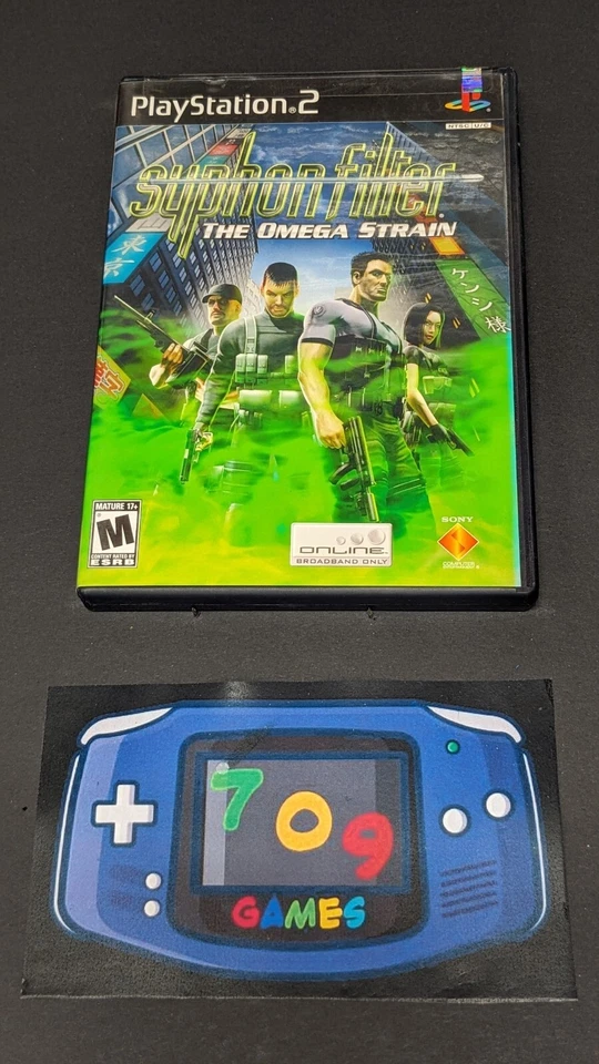  Syphon Filter: The Omega Strain (Sony PlayStation 2, 2004) PS2 Foto 1 de 1
