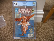 Birds of Prey 42 cgc 9.8 DC 2002 GREAT Phil Noto Power Girl cover MINT WHITE pgs