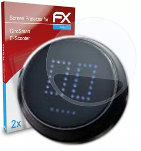 atFoliX 2x Película Protectora para GiroSmart E-Scooter transparente - Imagen 1 de 9
