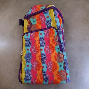 Bolso Estera de Yoga Hand & Helper Bolsillos Multicolor Botella de Agua Bolsillos de Malla LEER - Imagen 1 de 19