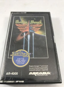 Cinta de casete de videojuegos Phaser Control vintage Atari SuperCharger Starpath - Imagen 1 de 12