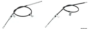 2 x Parking Handbrake Cable Rear For CHEVROLET CAPTIVA SPORT 07 + HLR/GM/006AB - Picture 1 of 8