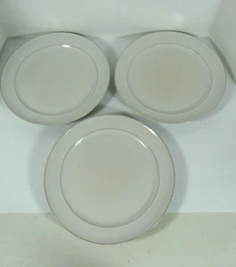 Pottery Barn Cambria Stone 3 Dinner Plates Clay Edge 11 1/2" - Picture 1 of 7