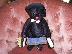 Johanna Haida Teddybär "Olivenschorsch" – Vintage Mohair Brummbär, 30 cm - Picture 1 of 8