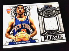 2013-14 Panini Crusade #17 Majestic Memorabilia John Starks /99